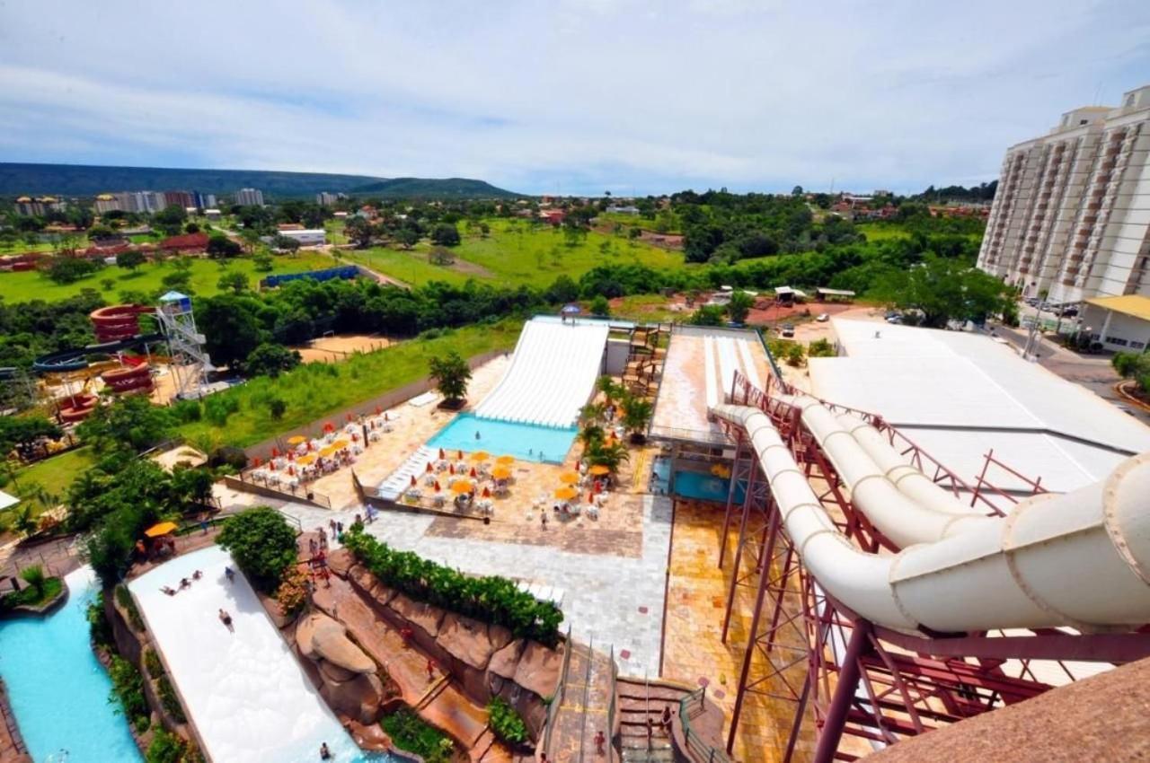 Piazza Diroma Com Acesso Ao Acqua Park Em קאלדס נובאס מראה חיצוני תמונה
